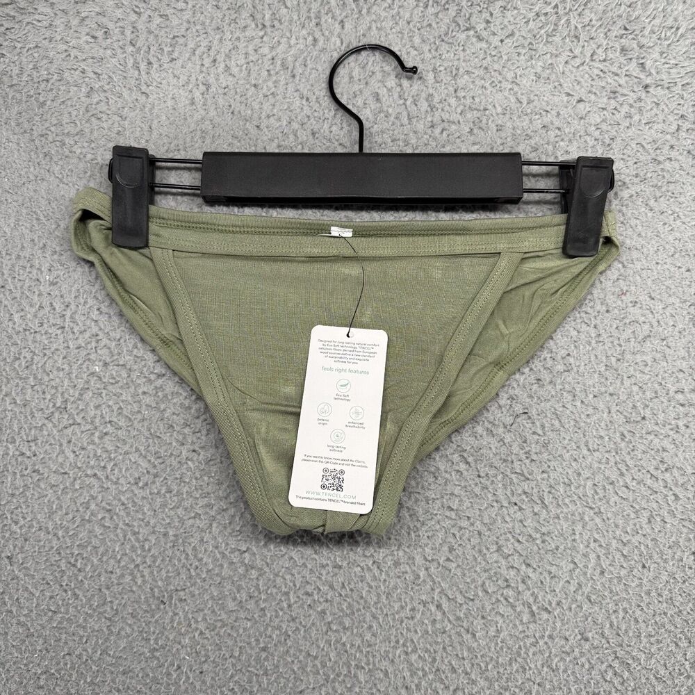Todd Sanfield Brief Mens XS Green Essential Endurance Underwear Tencel NEW